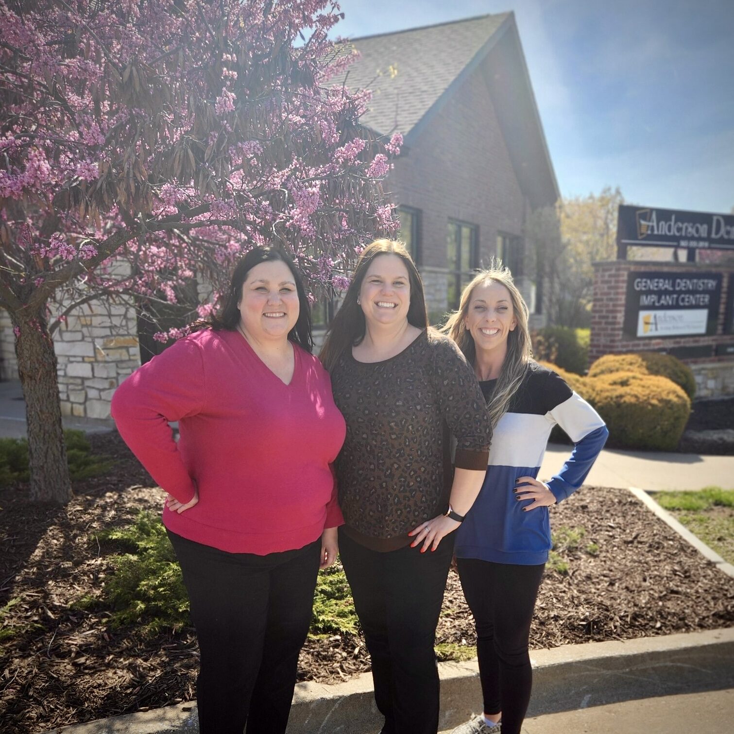 Anderson Dental office team