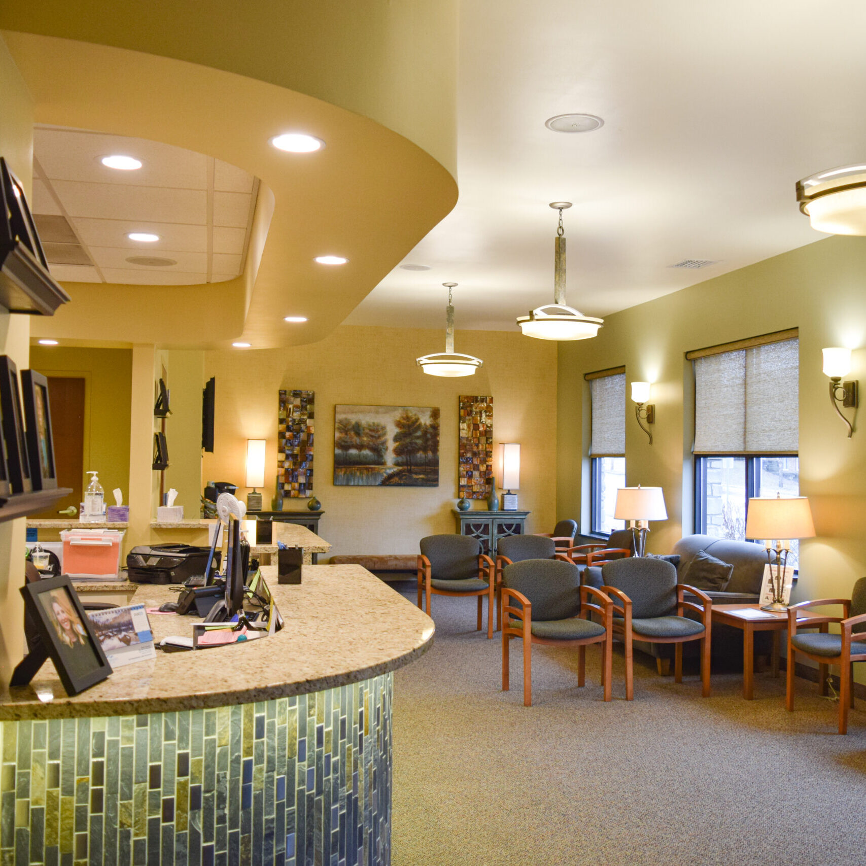 anderson dental office lobby