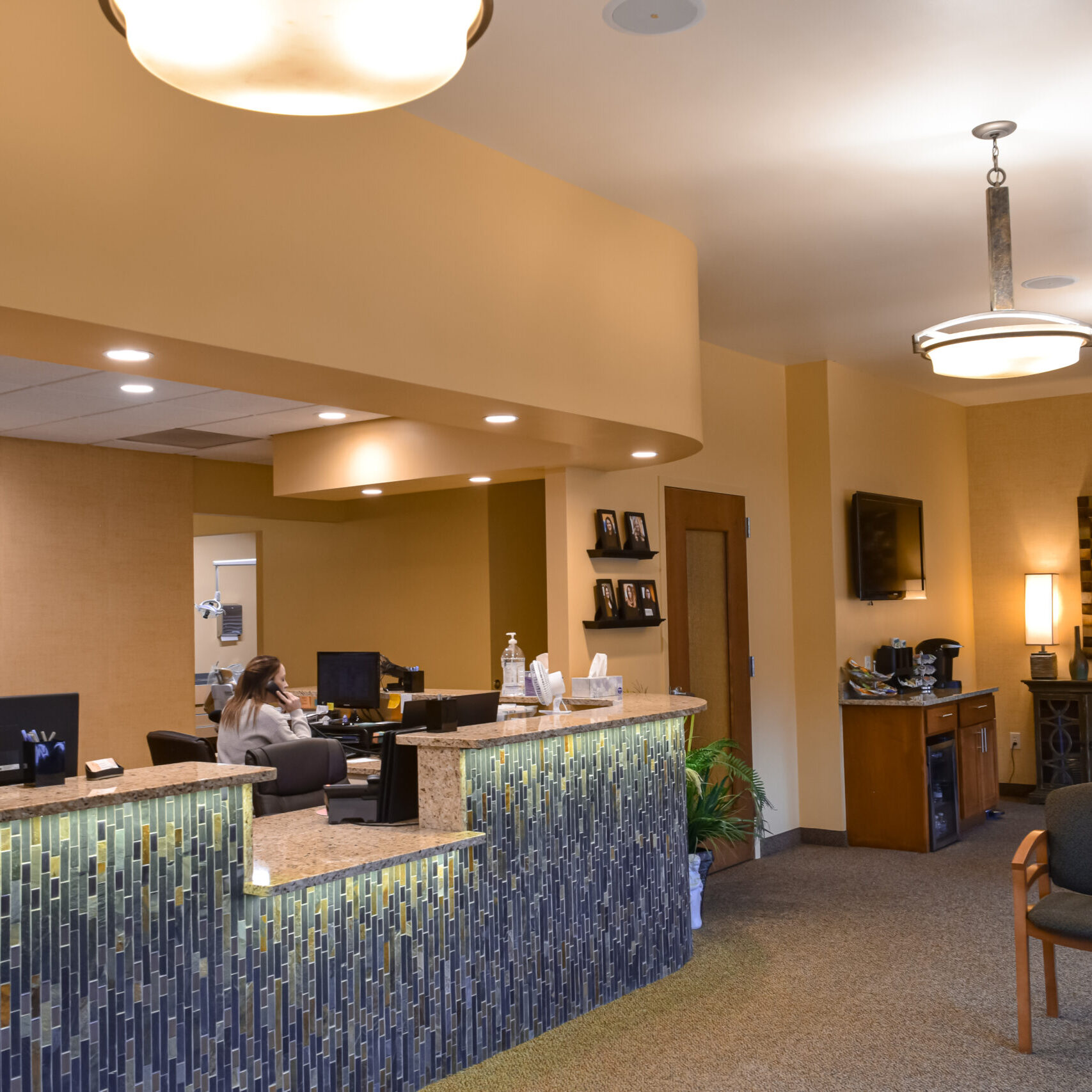 anderson dental office waiting room